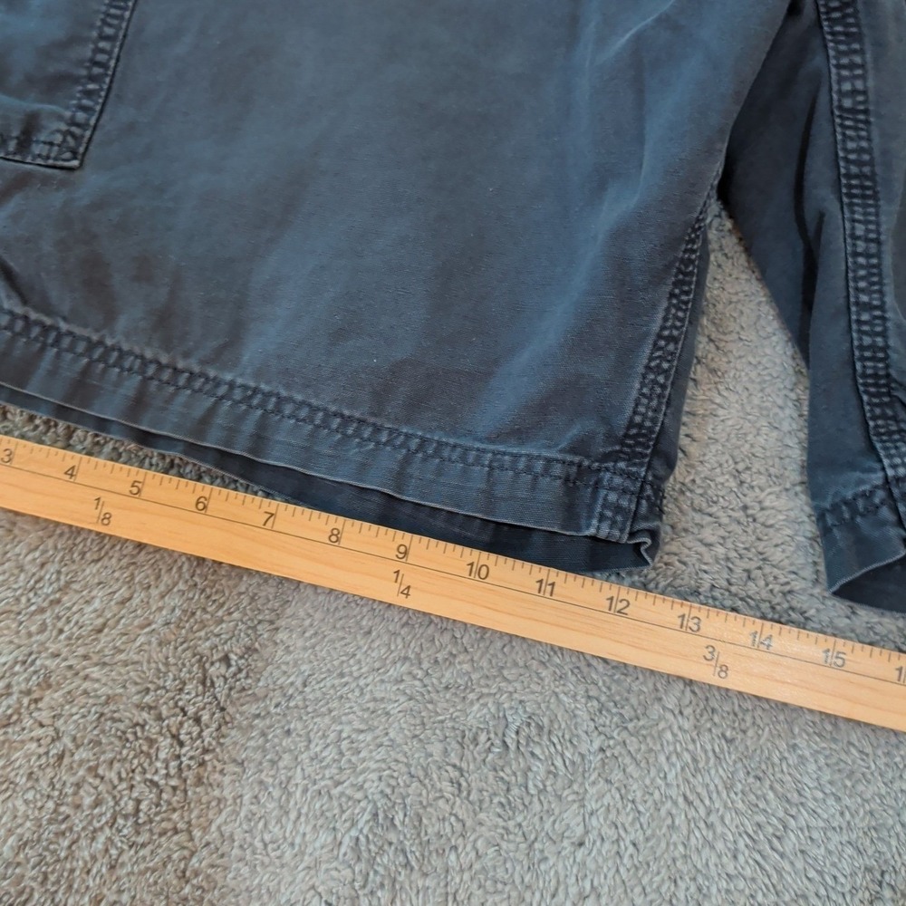 Carhartt B147 NVY Mens 40 Navy Blue Canvas Original Fit Carpenter Work Shorts - Picture 4 of 8